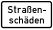 schäden Straßen-