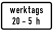 h 20 - 5 werktags